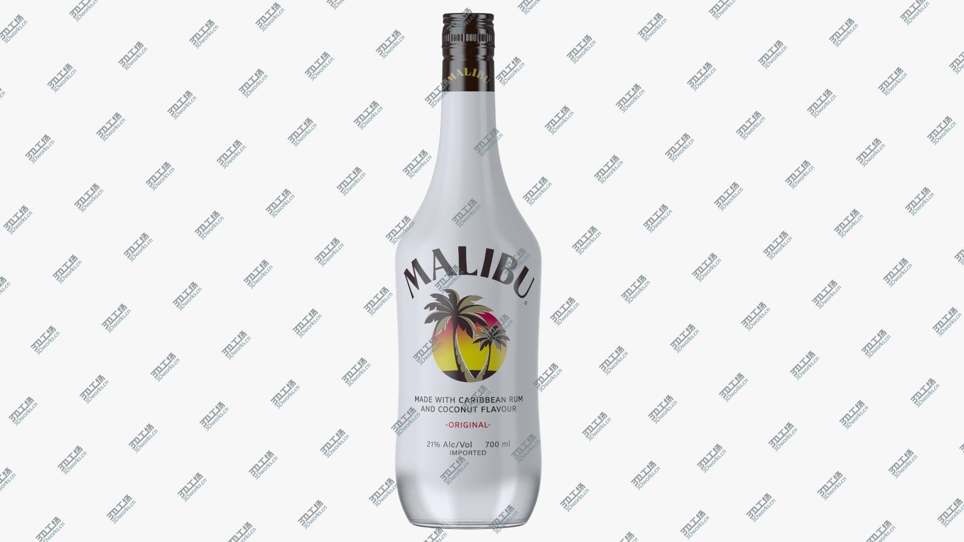 images/goods_img/202105074/Malibu Rum Liqueur All Flavors Bottle Collection 3D model/3.jpg